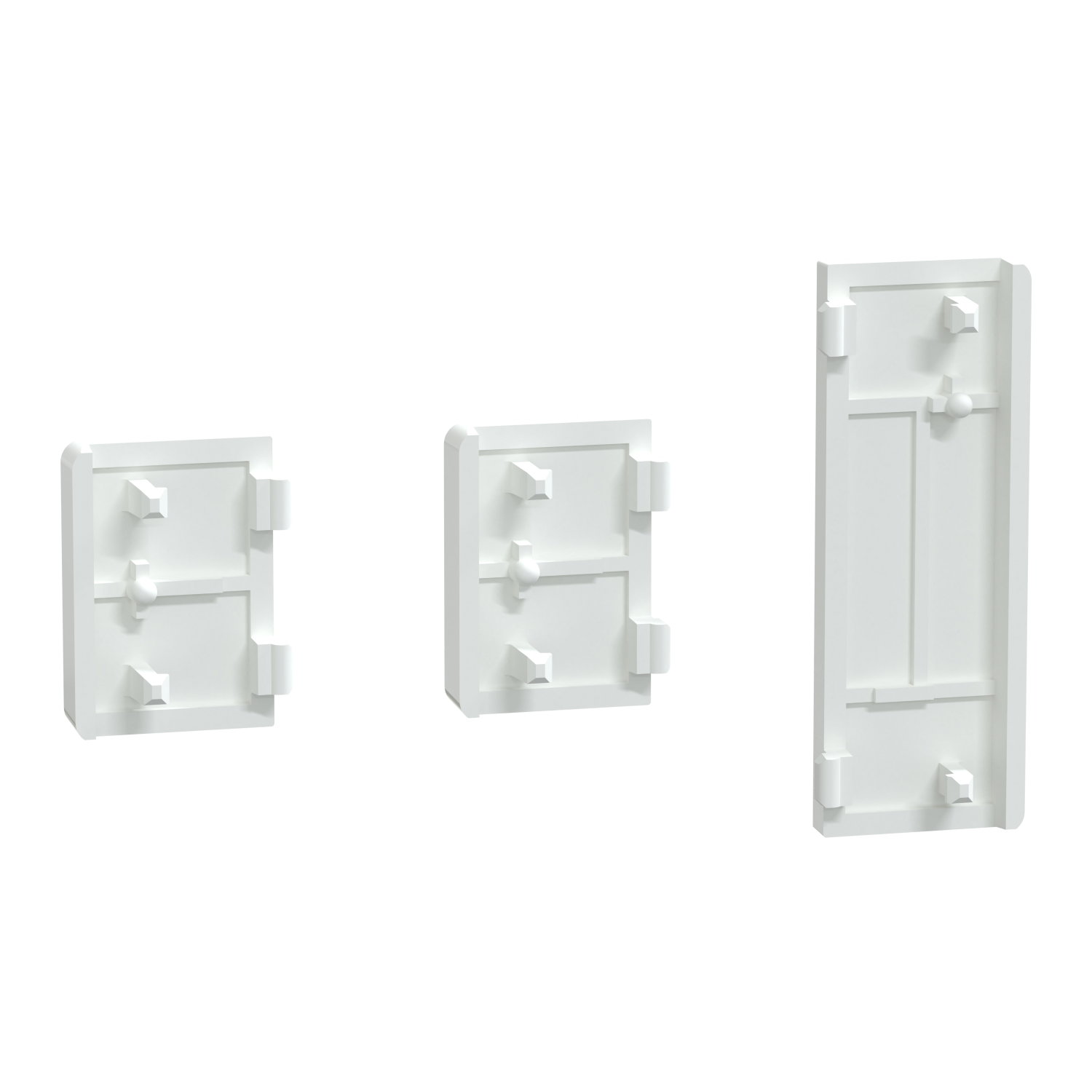 Tastsensor Flex, KNX, System Design, 3fach, Wippen, Lotosweiß – Bild 2 von 6