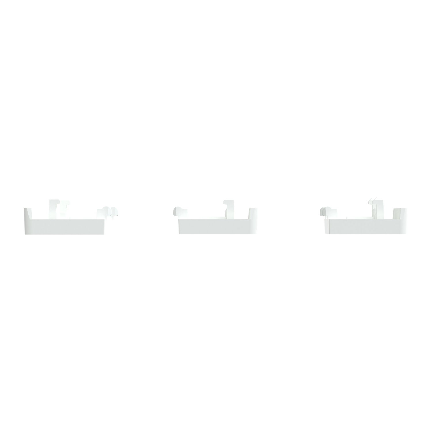 Tastsensor Flex, KNX, System Design, 3fach, Wippen, Lotosweiß – Bild 4 von 6