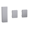 Tastsensor Flex, KNX, System Design, 3fach, Wippe, Edelstahl