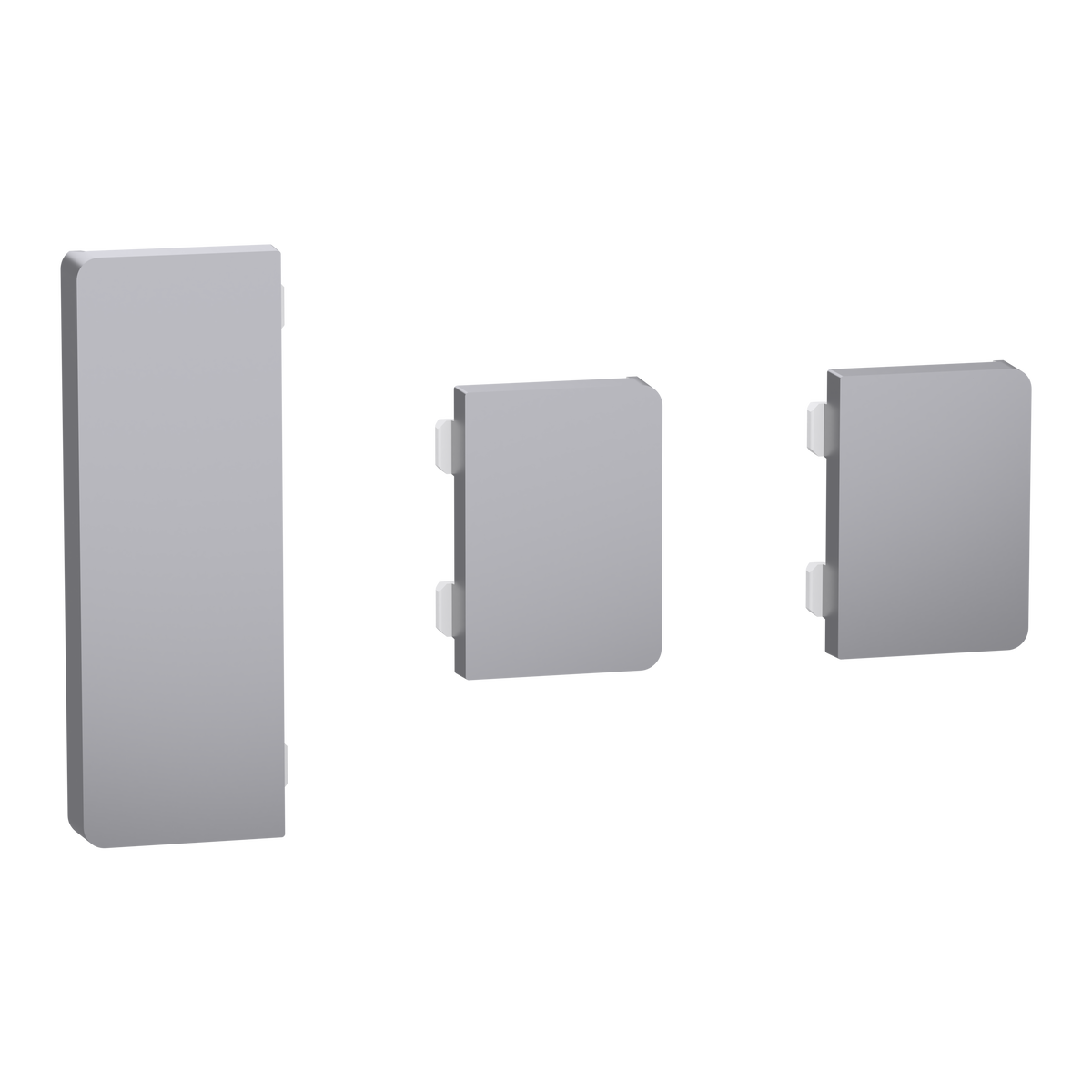 Tastsensor Flex, KNX, System Design, 3fach, Wippe, Edelstahl