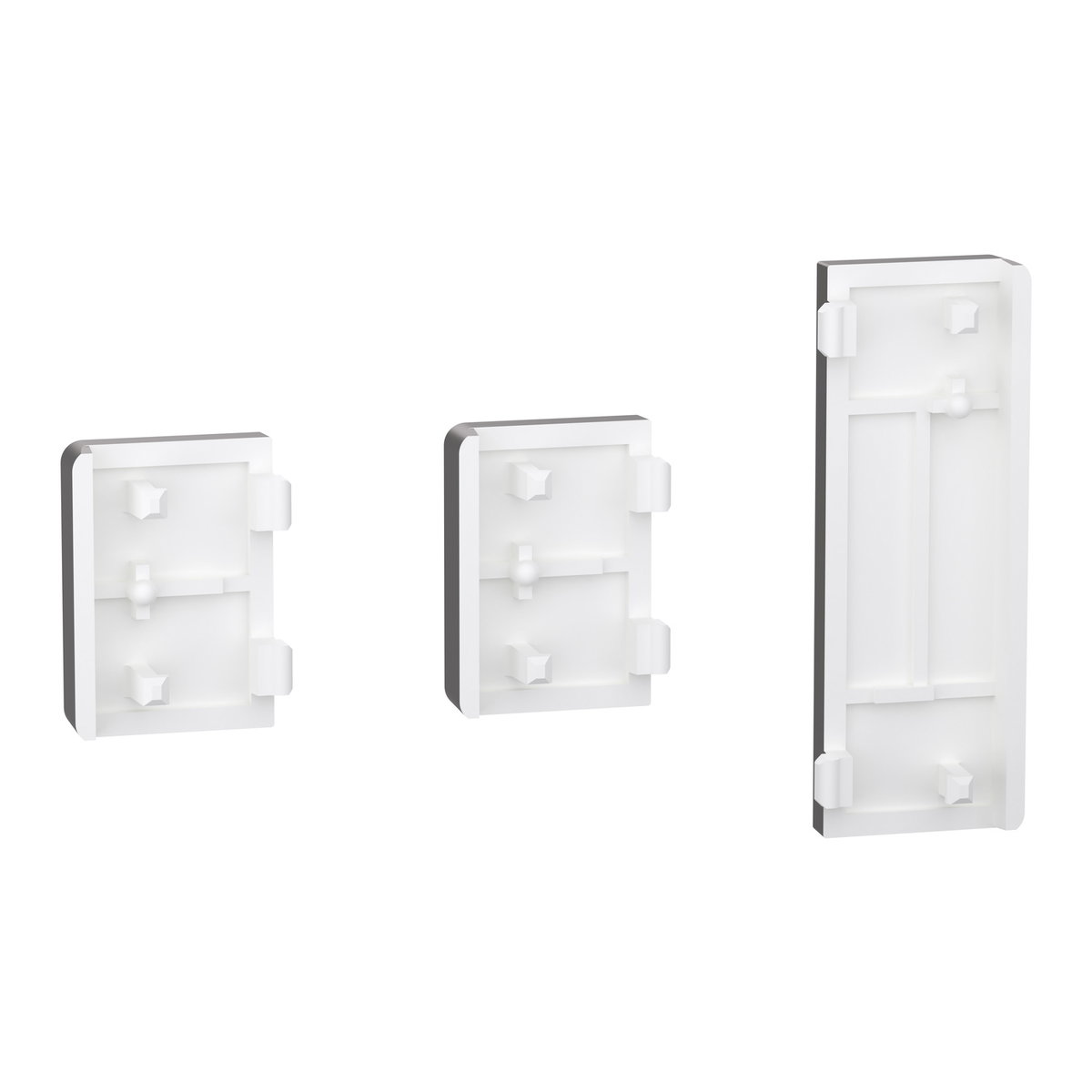 Tastsensor Flex, KNX, System Design, 3fach, Wippe, Nickelmetallic – Bild 2 von 6