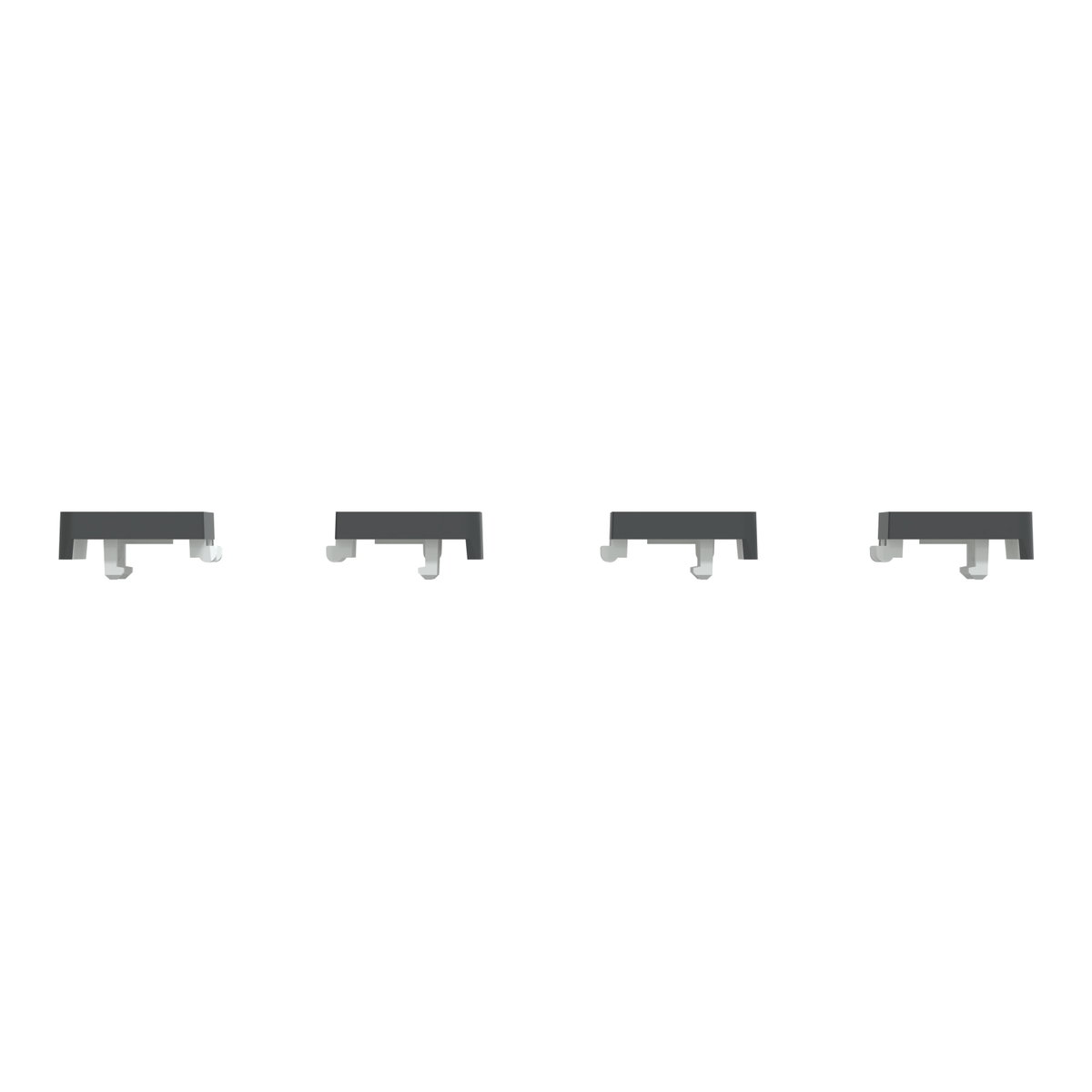 Tastsensor Flex, KNX, System Design, 4fach, Wippe, Anthrazit – Bild 3 von 6