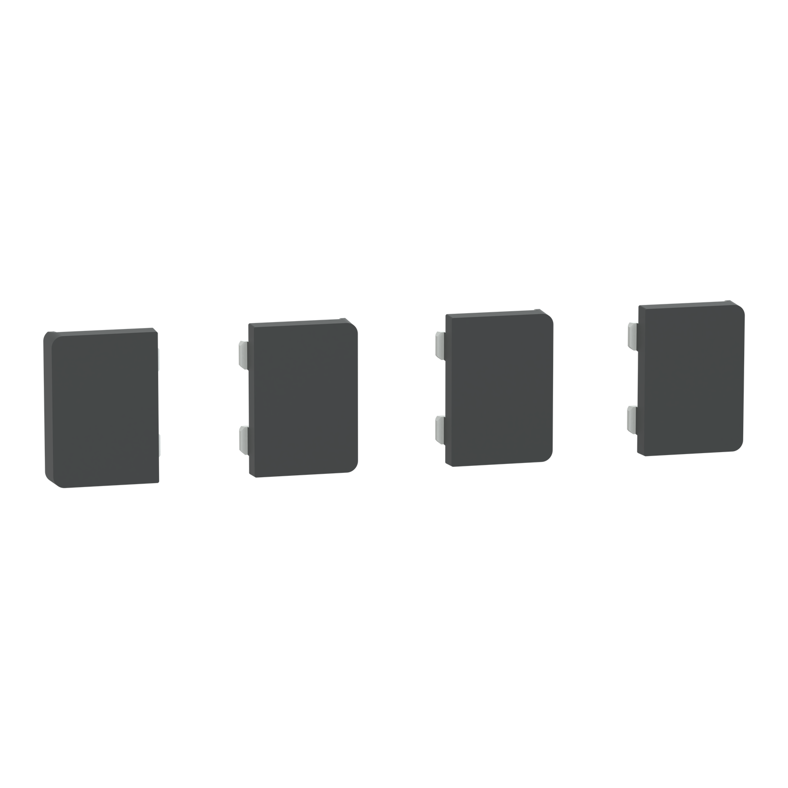 Tastsensor Flex, KNX, System Design, 4fach, Wippe, Anthrazit