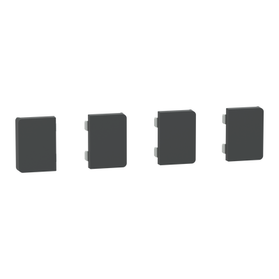 Tastsensor Flex, KNX, System Design, 4fach, Wippe, Anthrazit