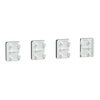 Tastsensor Flex, KNX, System Design, 4fach, Wippe, Anthrazit