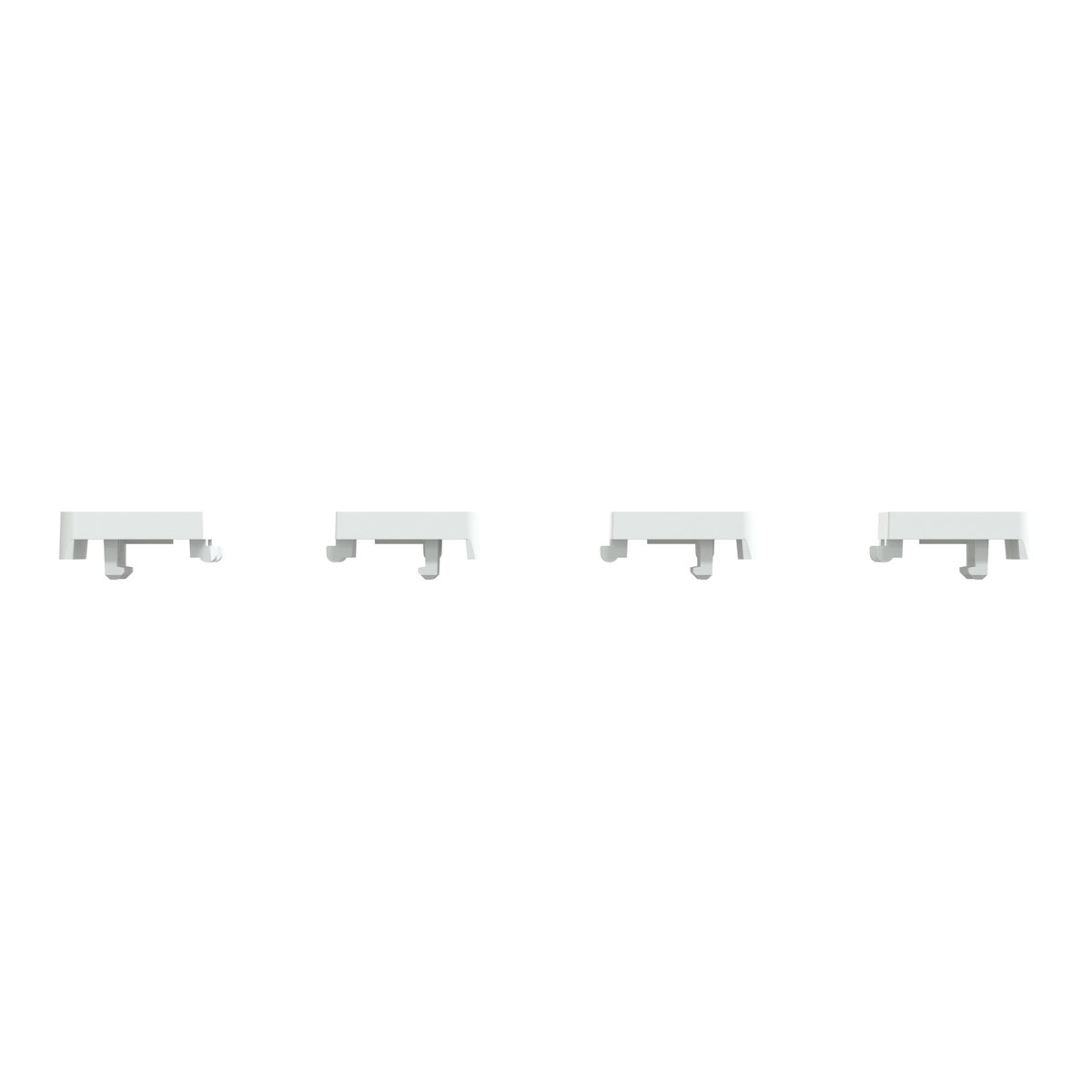 Tastsensor Flex, KNX, System Design, 4fach, Wippen, Lotosweiß – Bild 3 von 6
