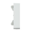 Tastsensor Flex, KNX, System Design, 4fach, Wippen, Lotosweiß