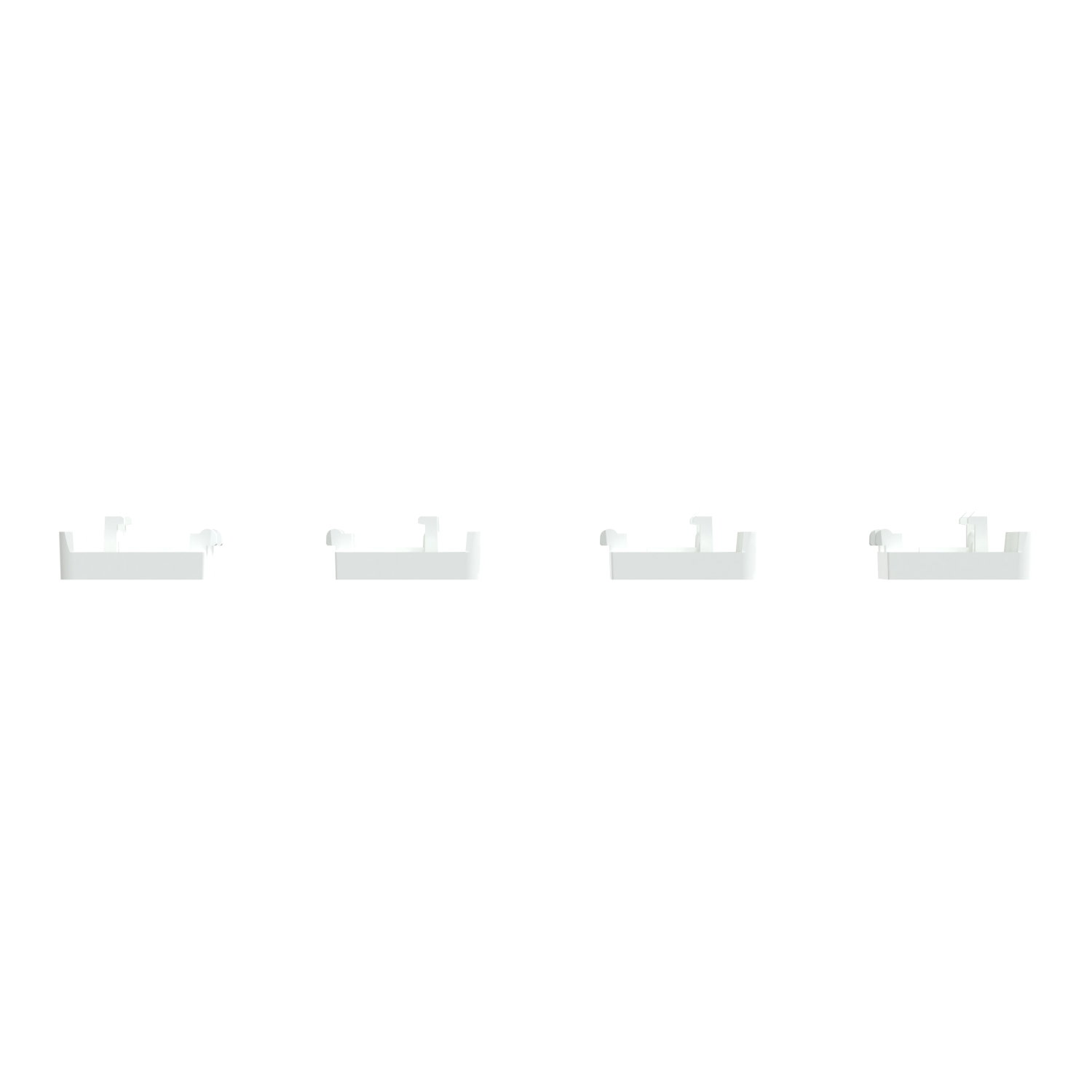 Tastsensor Flex, KNX, System Design, 4fach, Wippen, Lotosweiß – Bild 4 von 6