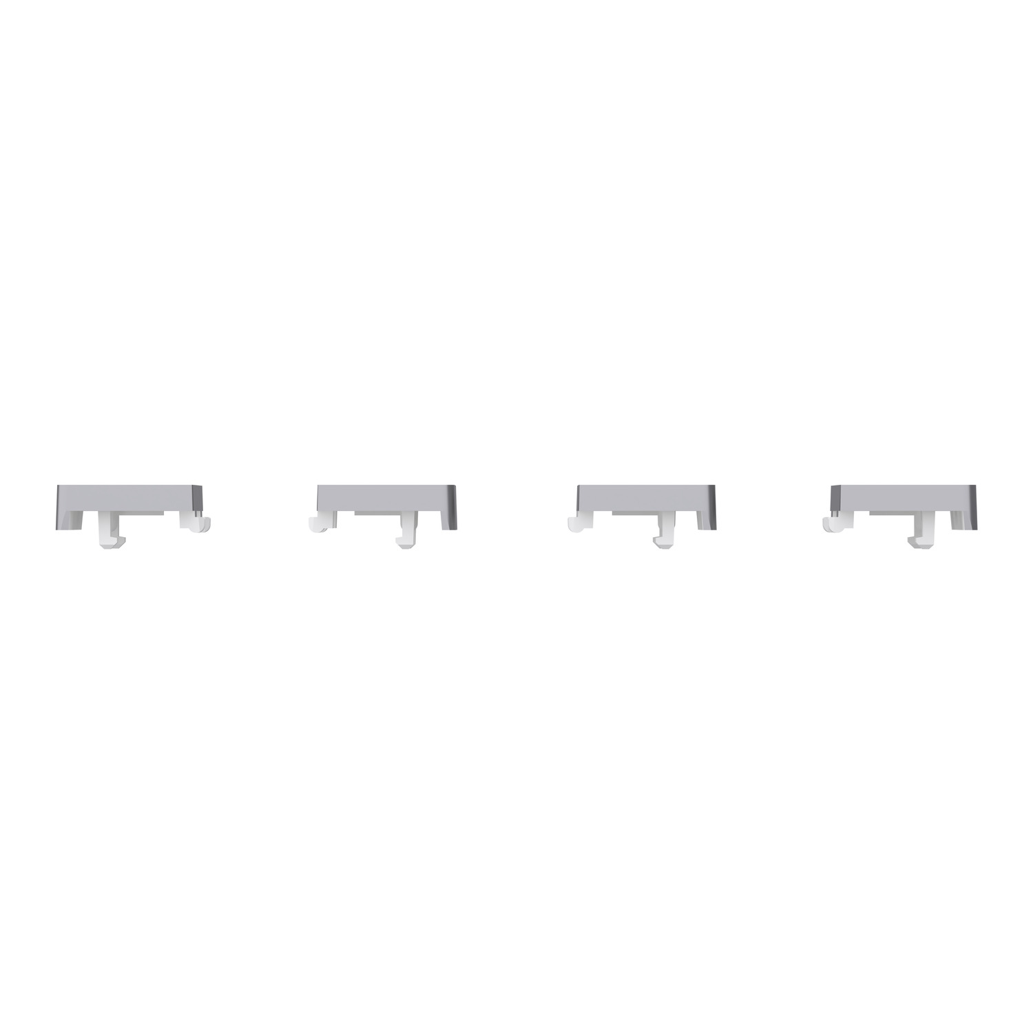 Tastsensor Flex, KNX, System Design, 4fach, Wippe, Edelstahl – Bild 3 von 6