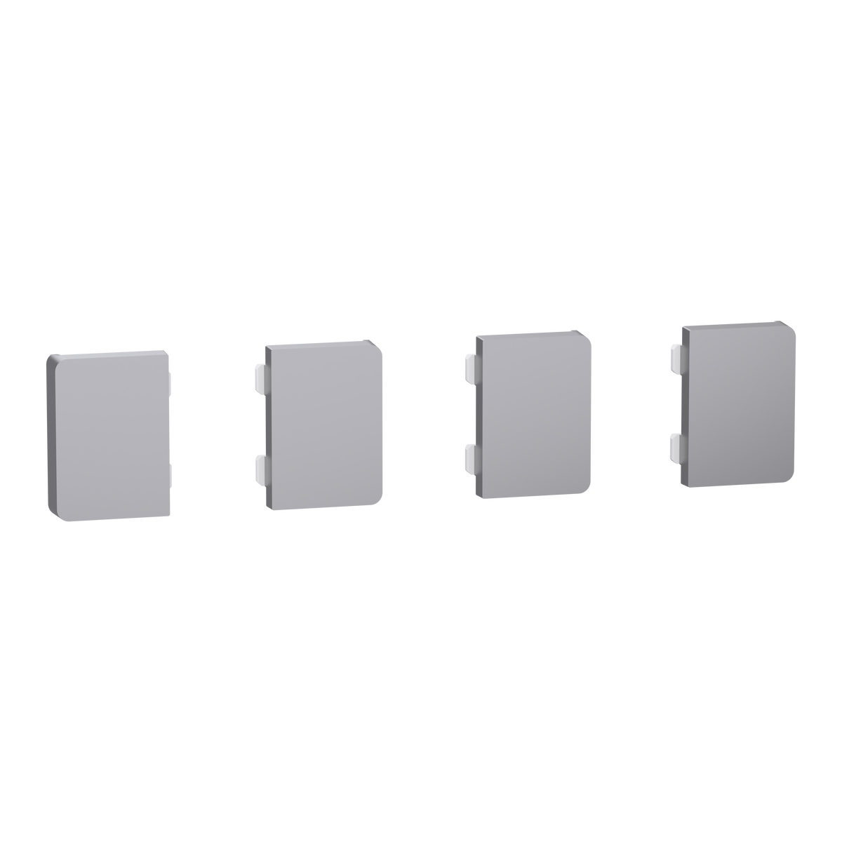 Tastsensor Flex, KNX, System Design, 4fach, Wippe, Edelstahl