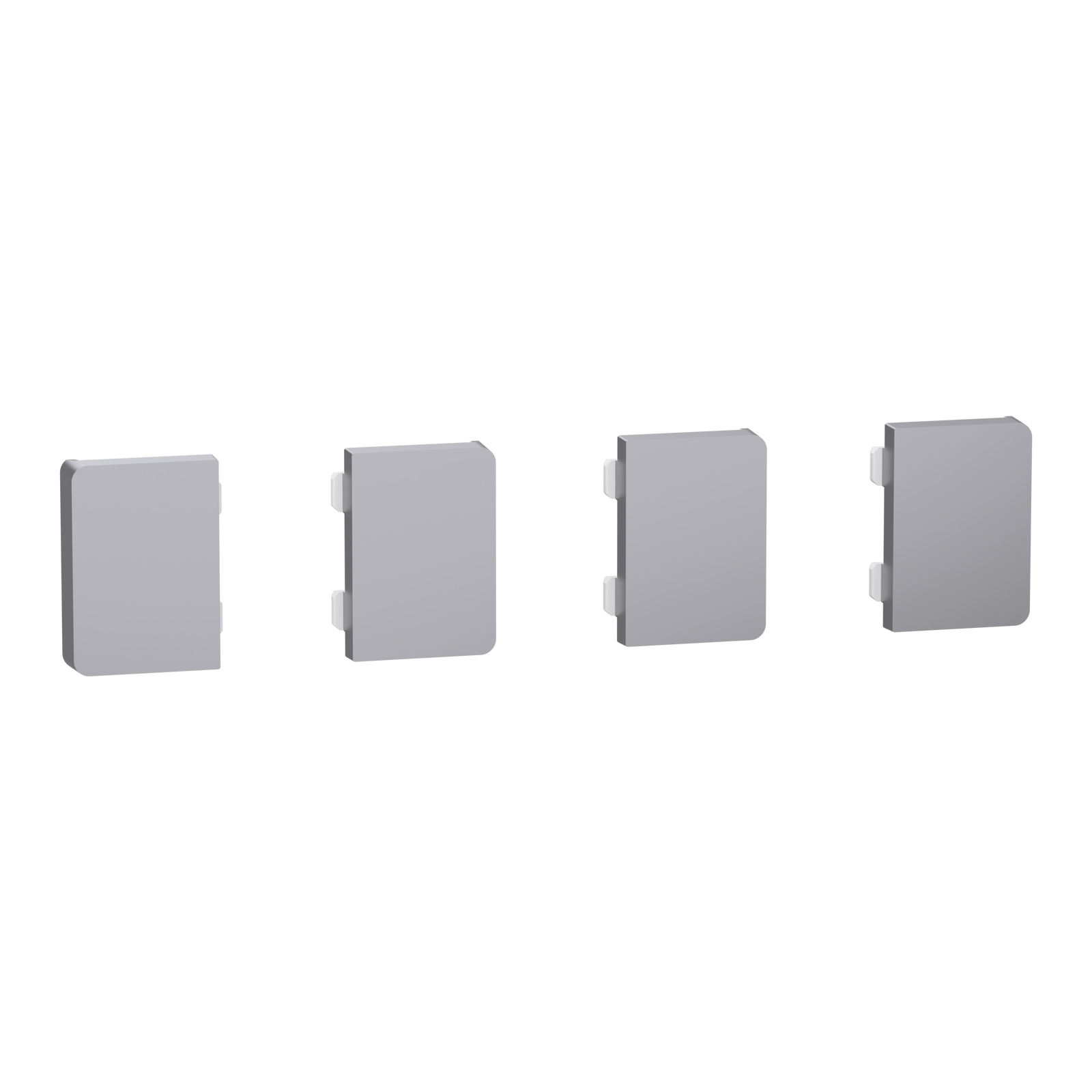 Tastsensor Flex, KNX, System Design, 4fach, Wippe, Edelstahl