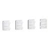 Tastsensor Flex, KNX, System Design, 4fach, Wippe, Edelstahl