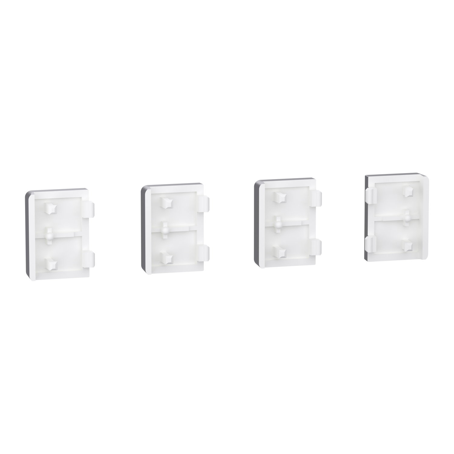 Tastsensor Flex, KNX, System Design, 4fach, Wippe, Edelstahl – Bild 2 von 6