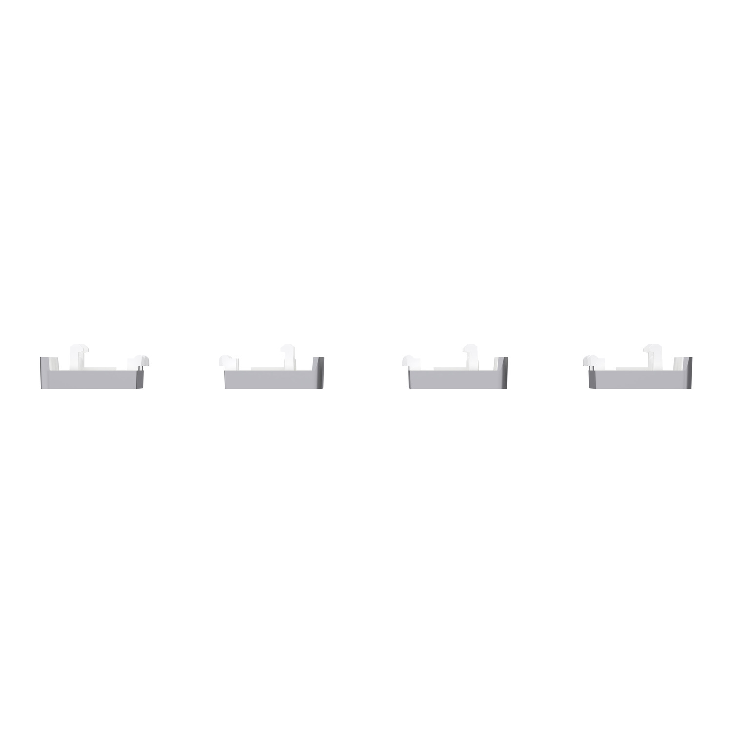 Tastsensor Flex, KNX, System Design, 4fach, Wippe, Edelstahl – Bild 4 von 6