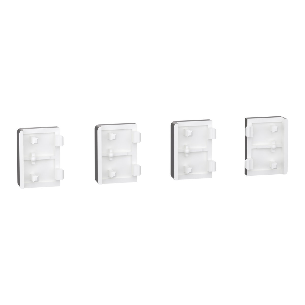 Tastsensor Flex, KNX, System Design, 4fach, Wippe, Nickelmetallic – Bild 2 von 6
