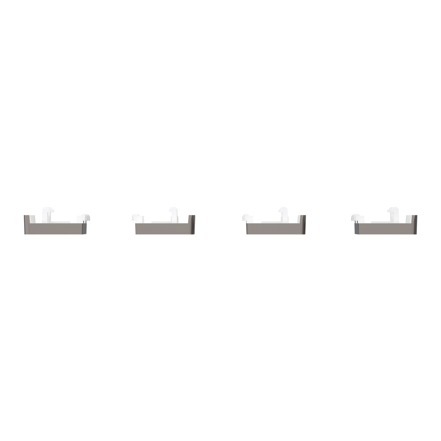 Tastsensor Flex, KNX, System Design, 4fach, Wippe, Nickelmetallic – Bild 4 von 6