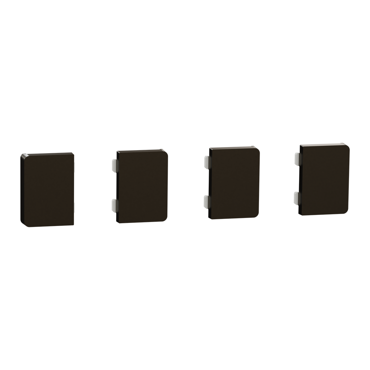 Tastsensor Flex, KNX, System Design, 4fach, Wippe, Moccametallic