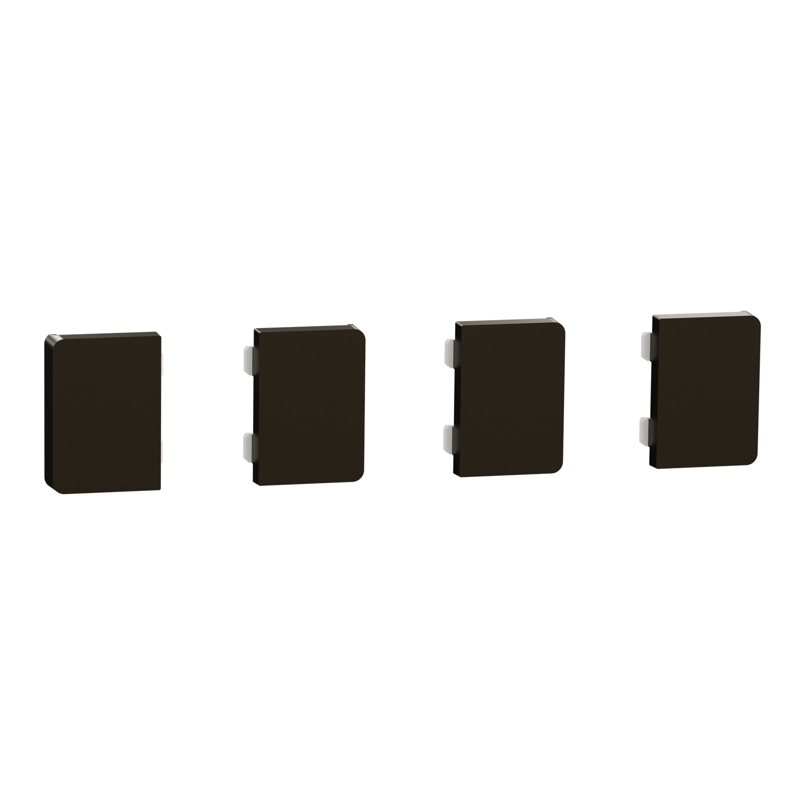Tastsensor Flex, KNX, System Design, 4fach, Wippe, Moccametallic