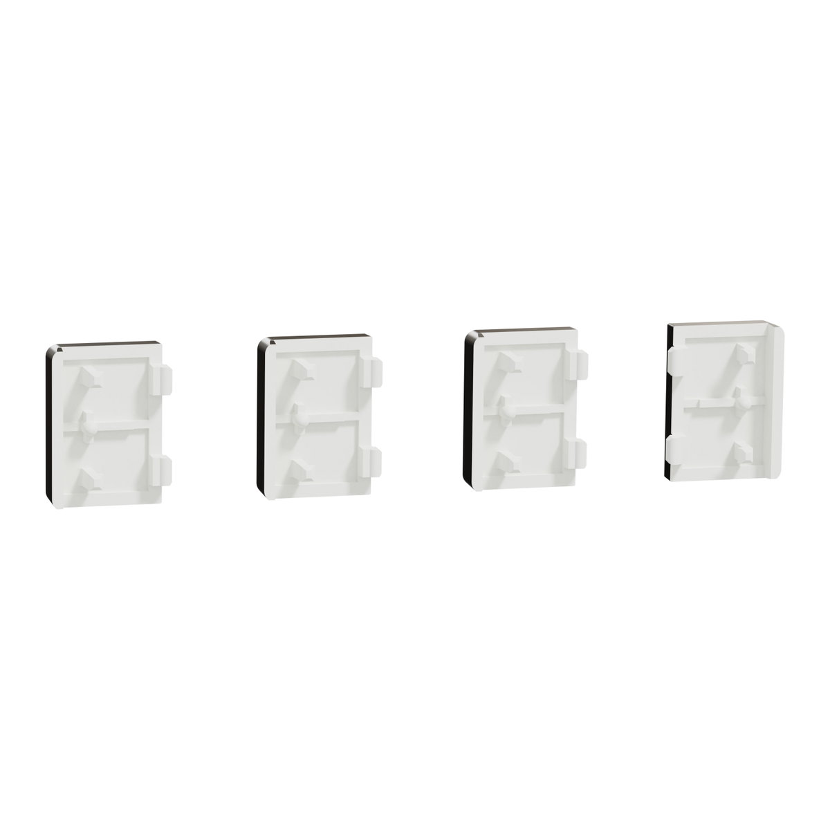 Tastsensor Flex, KNX, System Design, 4fach, Wippe, Moccametallic – Bild 2 von 6