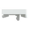 Tastsensor Flex, KNX, System Design, 1fach, Wippe, Lotosweiß