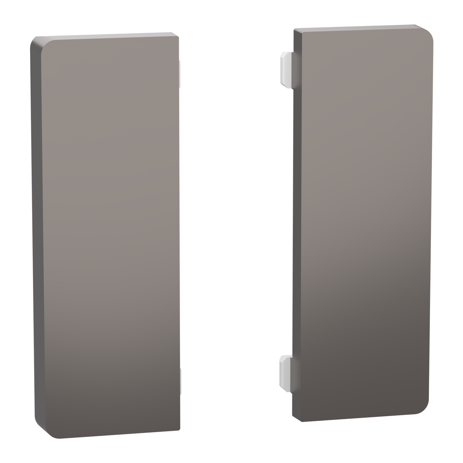 Tastsensor Flex, KNX, System Design, 2fach, Wippe, Nickelmetallic