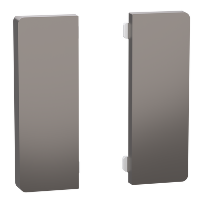 Tastsensor Flex, KNX, System Design, 2fach, Wippe, Nickelmetallic
