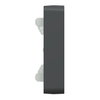 Tastsensor Flex, KNX, System Design, 4fach, Wippe, Anthrazit