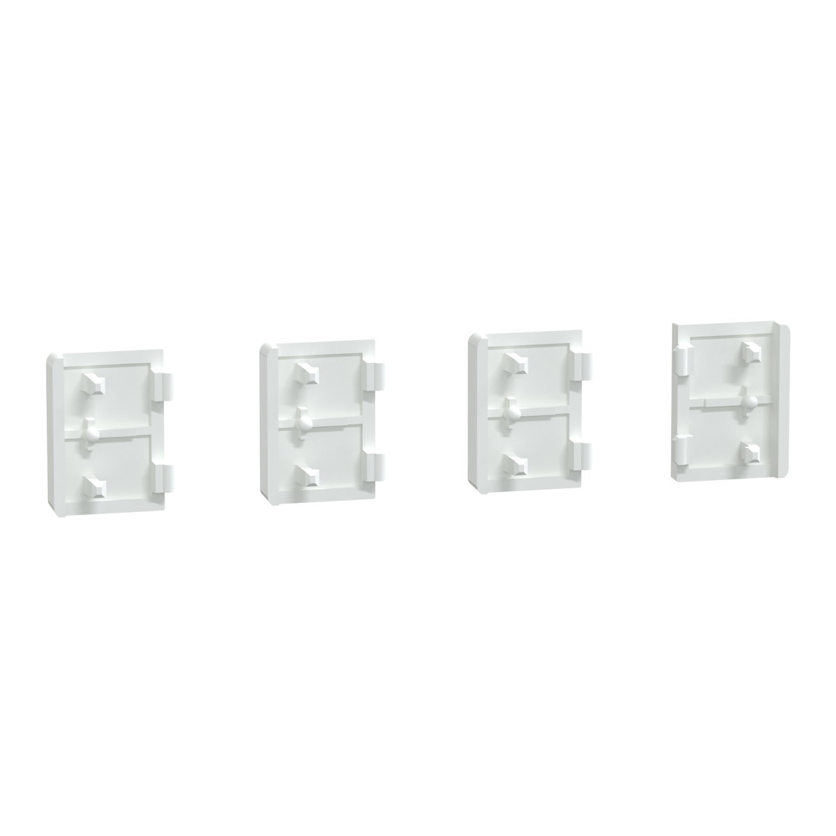 Tastsensor Flex, KNX, System Design, 4fach, Wippen, Lotosweiß – Bild 2 von 6