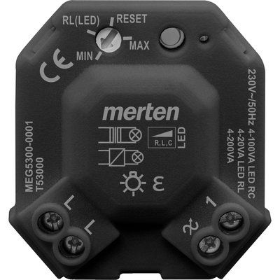 Universal LED Dimmermodul, schwarz