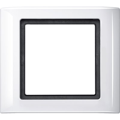 AQUADESIGN-Rahmen, 1fach, polarweiß
