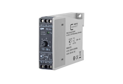 RKAk-E10, 230 V AC / 24 V AC/DC, 1,5-30 s
