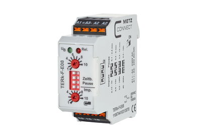 TERk-F-E08, 230 V AC, 24 V AC/DC tp 0,1 min-10 h, ti 0,15-800 s