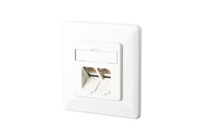 E-DAT C6 2 Port UP reinweiß