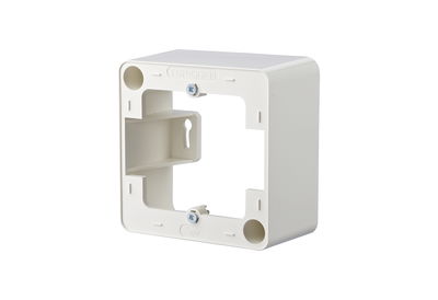 Aufputzrahmen 85 x 85 x 43 mm - 1fach, reinweiß
