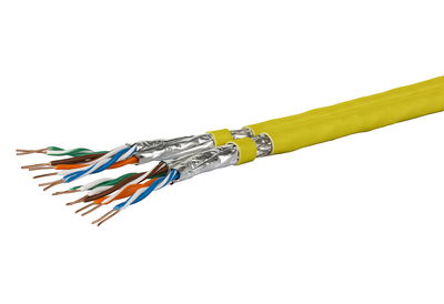 UC1500 SS22 Cat.7A S/FTP 2x4P LSHF-FR 500 m, Klasse Cca