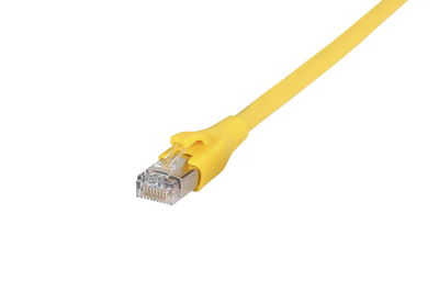 Patchkabel Cat.6A AWG 27, 2,0 m gelb, cULus