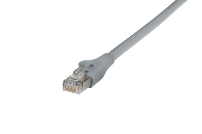 Patchkabel Cat.6A AWG 27, 3,5 m grau, cULus