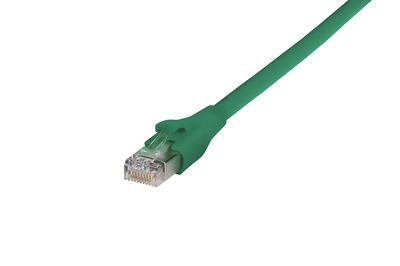 Patchkabel Cat.6A AWG 27, 5,0 m grün, cULus