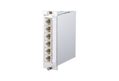 E-DAT C6 6 Port 3HE 7TE LSA modular