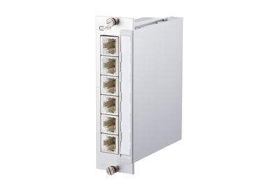 E-DAT C6A 6 Port 3HE 7TE LSA modular