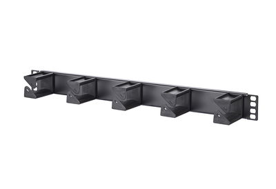 Rangierfeld 19 Zoll/1HE 56 mm RAL 9005 schwarz