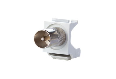 KOAX modul IEC-Stecker / F-Buchse, Keystone