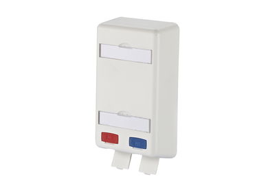 Modul Anschlussdose APFL 2 Port unbestückt reinweiß