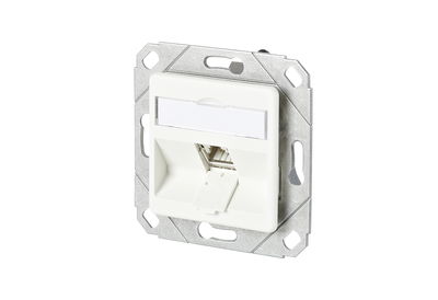 C6Amodul 1 Port 180°M UPk reinweiß