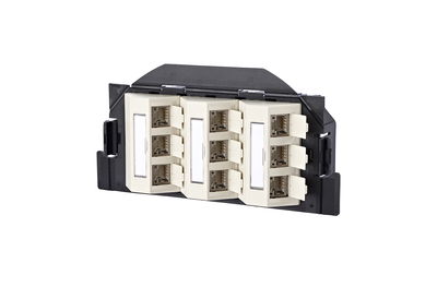 C6Amodul 9 Port 180°M GB2 perlweiß