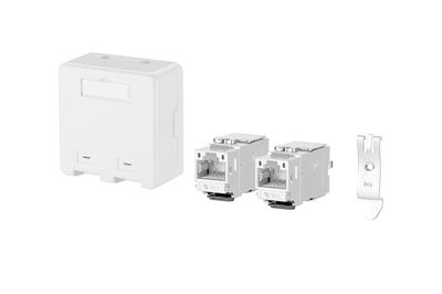 Anschlussbox APZ 2 Port C6Amodul Keystone