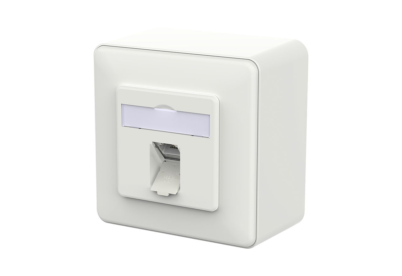 E-DAT C6A IDC 1 Port AP verkehrsweiß