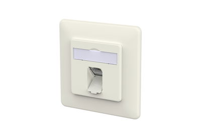 E-DAT C6A IDC 1 Port UP reinweiß