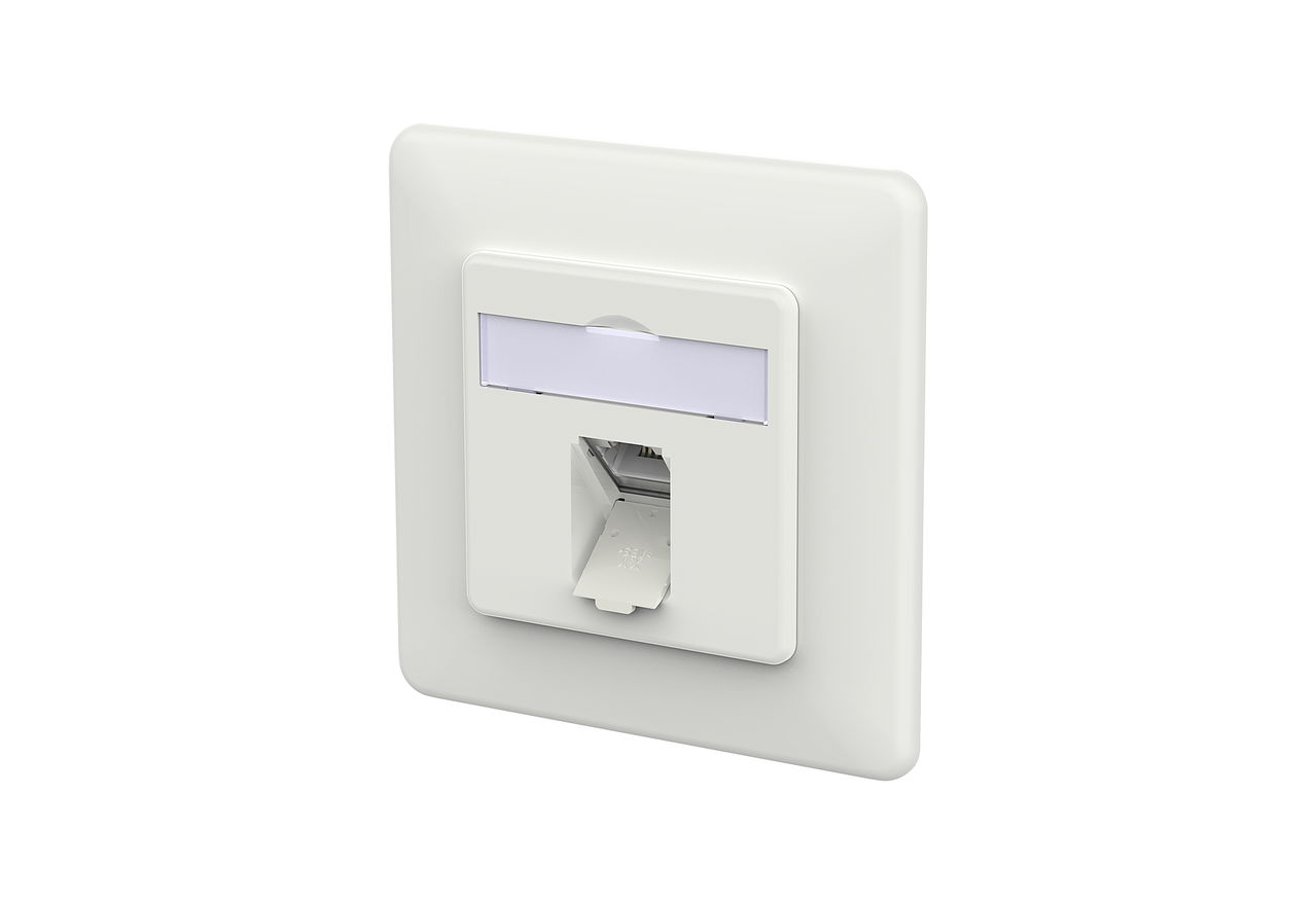 E-DAT C6A IDC 1 Port UP verkehrsweiß