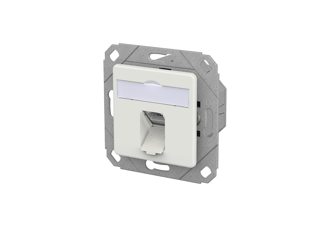 E-DAT C6A IDC 1 Port UPk verkehrsweiß